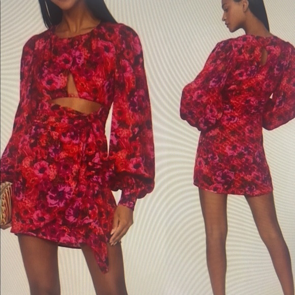 For Love And Lemons Dresses & Skirts - New With Tags NWT For Love & Lemons Lauren Ling Sleeve Dress.  XS